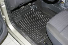 Коврики 3D в салон RENAULT Logan 2004-2009, 2010-2014, 4 шт. (полиуретан)