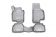 Коврики 3D в салон VW Tiguan 10/2007-2016, 4 шт. (полиуретан)