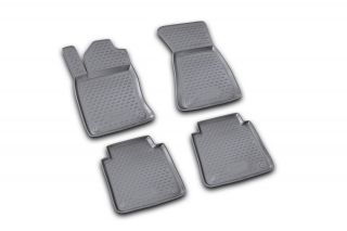 Коврики в салон AUDI A-8 Long 02/2002-2009, 4 шт. (полиуретан)