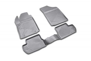 Коврики в салон CITROEN C2 2003-9/2008, 09/2008->, 4 шт. (полиуретан)