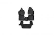 Коврики в салон FORD Explorer, 2011-2014, 5 шт. (полиуретан)