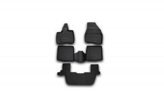 Коврики в салон FORD Explorer, 2011-2014, 5 шт. (полиуретан)