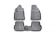 Коврики в салон FORD Fusion 09/2002->, Fiesta 2002-2008, 4 шт. (полиуретан)