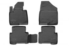 Коврики в салон HYUNDAI Santa Fe, 2012-> 4 шт. (полиуретан)