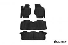 Коврики в салон HYUNDAI Trajet 1999-2008, МКПП, 4 шт. (полиуретан)