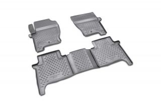 Коврики в салон LAND ROVER Range Rover Sport 2005-2012, 4 шт. (полиуретан, серые)