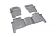 Коврики в салон LAND ROVER Range Rover Sport 2005-2012, 4 шт. (полиуретан, серые)