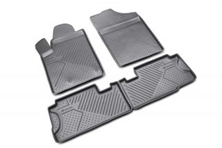Коврики в салон PEUGEOT Partner 06/2008->, 4 шт. (полиуретан)
