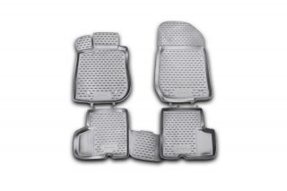 Коврики в салон RENAULT Logan 2004-2009, 2010-2014, 4 шт. (полиуретан)