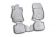 Коврики в салон SUBARU Outback  01/2010-2014, 4 шт. (полиуретан)
