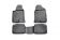Коврики в салон TOYOTA Avensis 04/2003-2009, 4 шт. (полиуретан, серые)