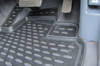 Коврики в салон подходят для HONDA Odyssey RA6 JDM 12/1999-09/2003, П.Р., 3 ряда, 5 шт. (полиуретан, бежевые)