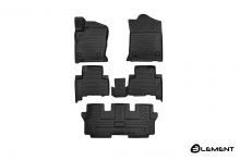 Коврики 3D в салон HAVAL H9, 2015->, 5 шт. (полиуретан)
