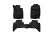 Коврики 3D в салон MITSUBISHI L200/Triton manual & automatic, 2016->, Double cab.,  правый руль, 3 шт. (полиуретан)