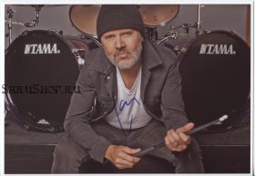 Автограф: Ларс Ульрих. Metallica