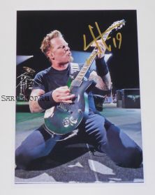 Автограф: Джеймс Хэтфилд. Metallica