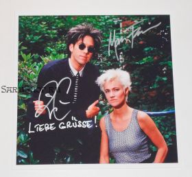 Автографы: Roxette. Пер Гессле, Мари Фредрикссон. Оригинал. Редкость