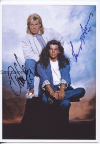 Автографы: Modern Talking. Дитер Болен, Томас Андерс