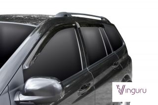 Дефлекторы окон Vinguru Ssang Yong Kyron I 2005-2015 внед накладные скотч к-т 4 шт., материал акрил, шт