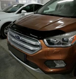 Дефлектор капота темный FORD Kuga 2016-, шт