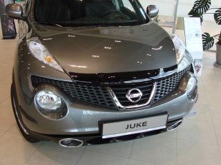 Дефлектор капота темный NISSAN JUKE 2011-, шт