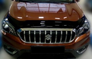 Дефлектор капота темный SUZUKI SX4 2016-, шт