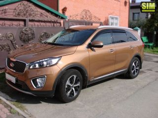 Дефлекторы окон 4 door KIA Sorento Prime 2015-, шт