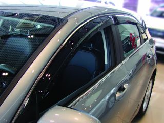 Дефлекторы окон KIA Ceed, HB, 2018-, темный, 4 шт., шт