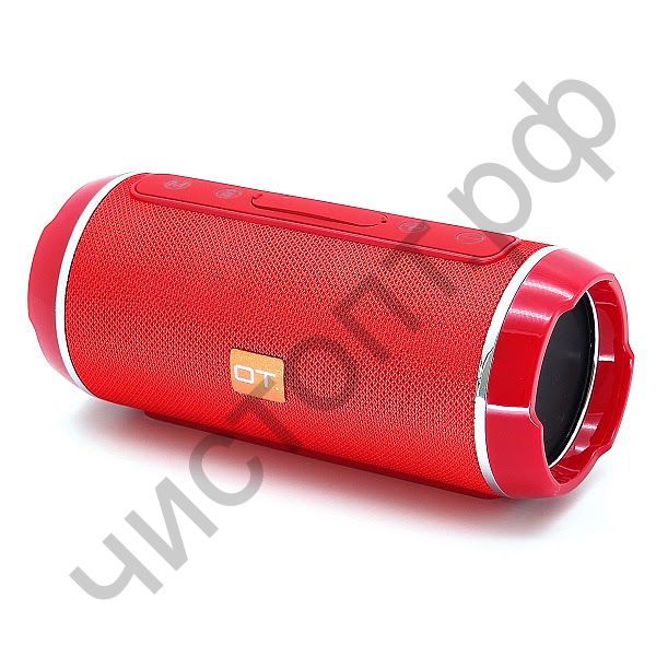 Колонка универс.с радио OT-SPB56 Красный (TG116) (TF, USB, FM)