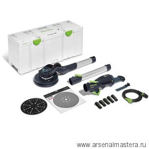 Шлифовальная машинка для стен и потолков FESTOOL PLANEX LHS 2 225 EQI-Plus со светодиодной подсветкой в систейнере SYS3 XXL 337 575990