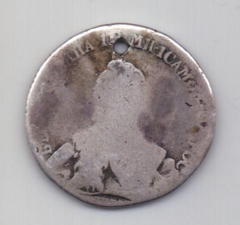 полтина 1762 года R! СПБ