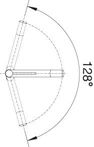 Смеситель Blanco Alta 515334 схема 4