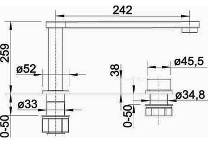 Смеситель Blanco Elos 516672 схема 4