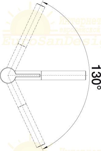 Смеситель Blanco Linee 518804 с выдвижным изливом ФОТО