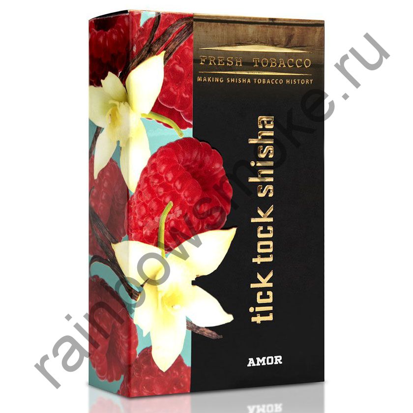 Tick Tock Hookah 100 гр - Amor (Амур) Raspberry & Vanilla (Малина и Ваниль)