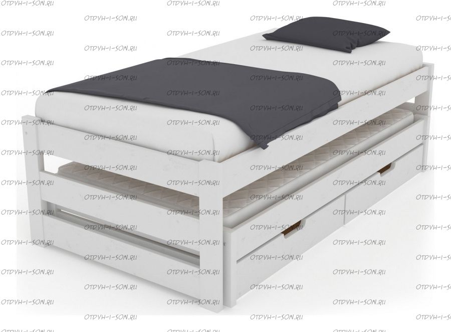 Кровать Меган №9 Массив, любые размеры