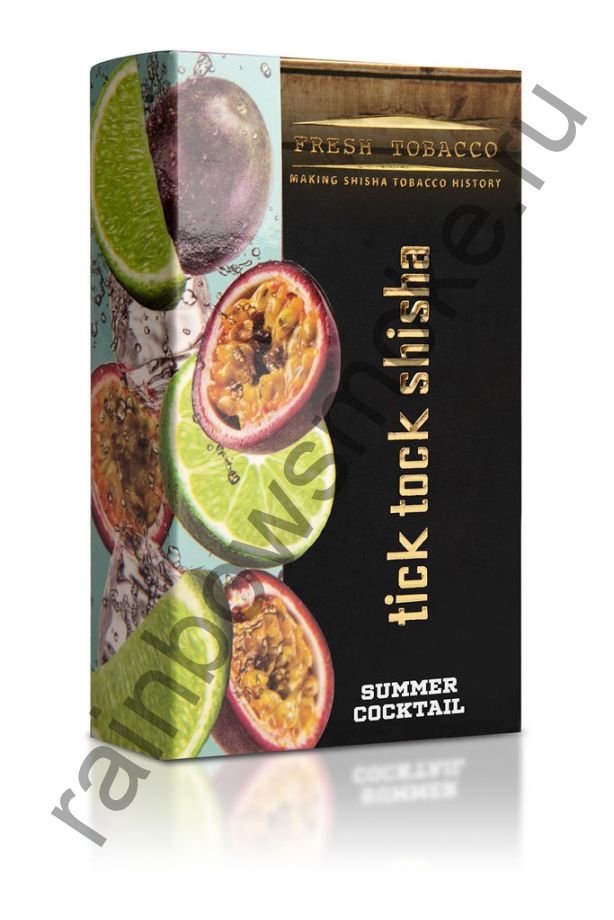 Tick Tock Hookah 100 гр - Summer Cocktail (Passionfruit Lime) (Лайм и Маркуйя)