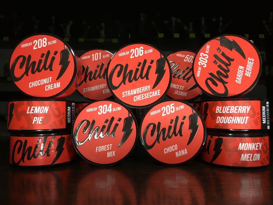 Кальянная бестабачная смесь Chili medium - 50г
