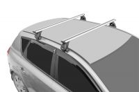 Багажник на крышу Toyota Corolla 2018-..., (E210), Lux, крыловидные дуги