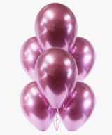 Шар (12''/30 см) Хром Розовый