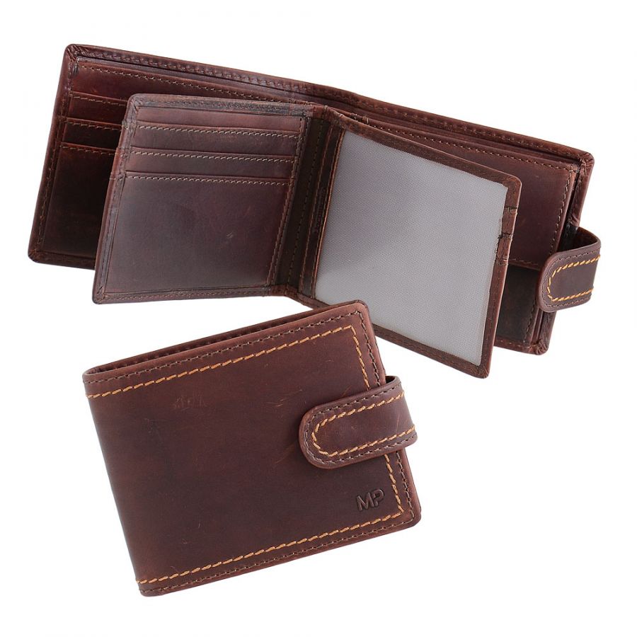 Портмоне с RFID защитой MP-BUDAPESTE B240008 R Cast/Camel
