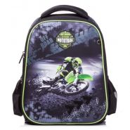 Ранец Hatber Ergonomic Classic Moto extreme 28*38*16  NRk_45029