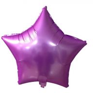 Шар (18/45) Звезда, Сиреневая сатин.