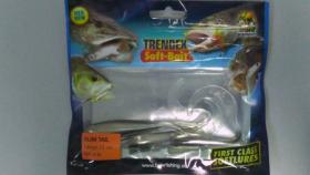 Силиконовая приманка Behr Trendex Slit Bait 10 см 4 шт 6017310