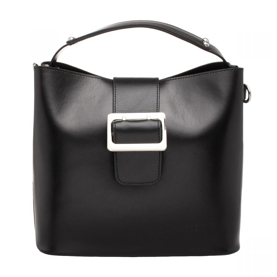 Женская кожаная сумка Lakestone Apsley Black