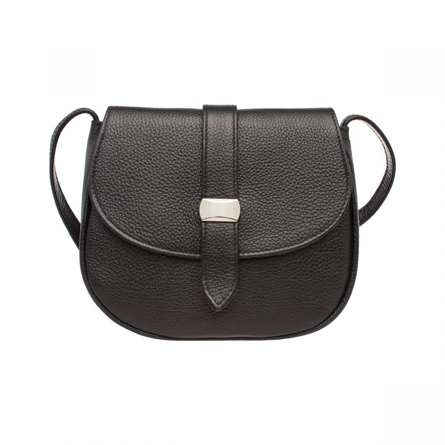 Женская кожаная сумка Lakestone Baglyn Black