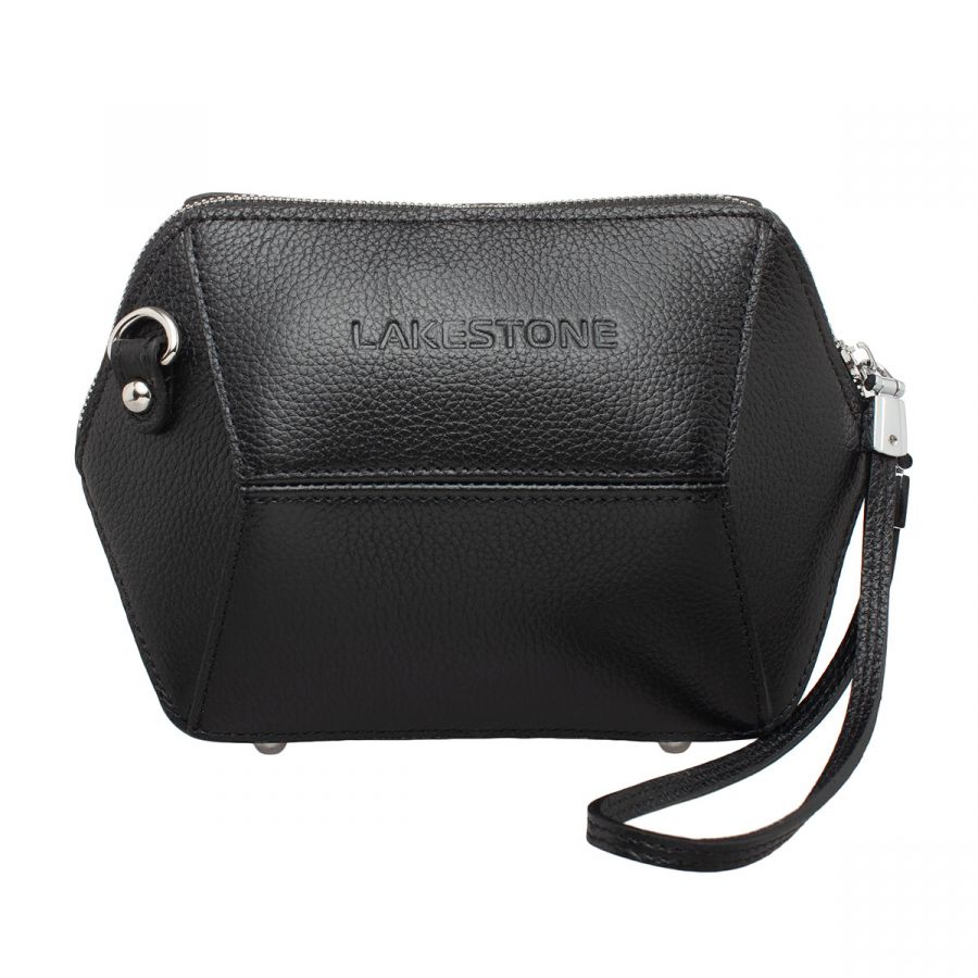 Женская кожаная сумка Lakestone Manilla Black