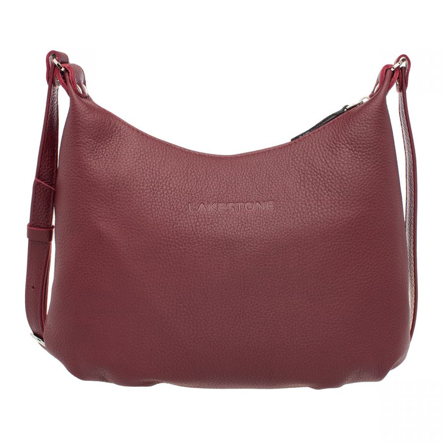 Женская кожаная сумка Lakestone Sloan Burgundy