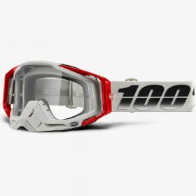 100% Racecraft Suez Clear Lens, очки для мотокросса