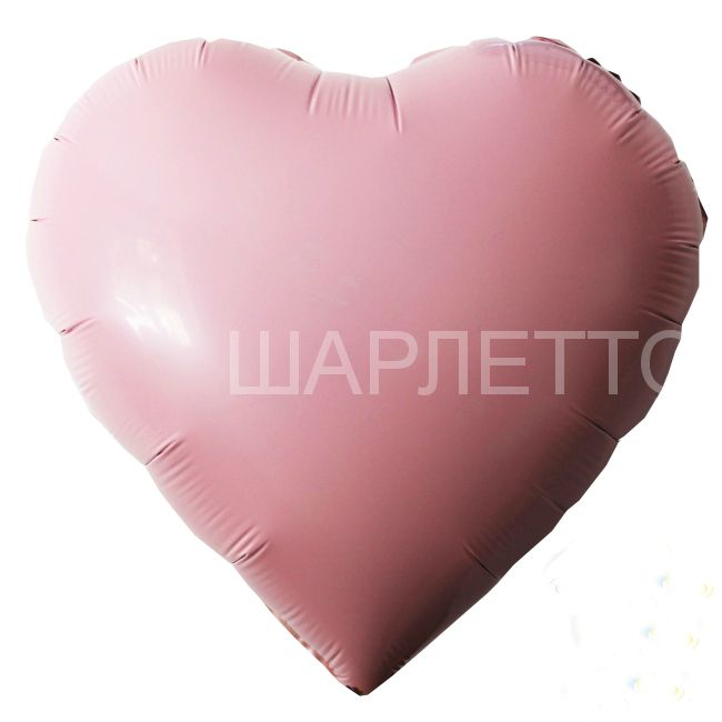 Сердце САТИН ЛОСОСЕВЫЙ